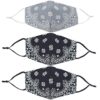 Face Cover Bandana, Soft Cotton Fabric Mask Half Face Protective