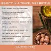 Majestic Pure Moroccan Argan Oil for Hair, Face, Nails, Beard & Cuticles