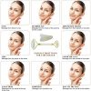 Jade Roller Gua Sha Set-2020 UPGRADED Facial Roller Massager Body