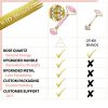 Rose Quartz Roller and Gua Sha - Gifts for Women Gift Box