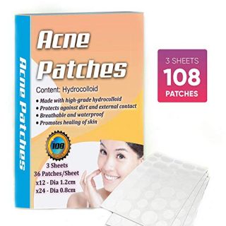 ENJI Hydrocolloid Acne Pimple Zit Patch Jumbo pack 108 Patches