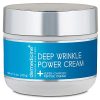 Natural Power Deep Wrinkle Cream for Face | w/Jojoba, Hyaluronic Acid & Peptides