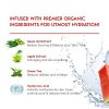 O Naturals Face Hydrating &  Acne Fighter Watermelon Vegan Gel Mask.