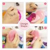 Sonic Facial Cleansing Brush, Electric Silicone Face Brush and Massager