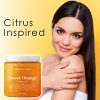 Majestic Pure Sweet Orange Body Scrub - Exfoliates, Moisturizes