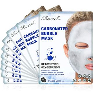 Ebanel 10 Pack Carbonated Bubble Clay Mask, Deep Cleansing Face Mask