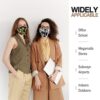 Camouflage Disposable Face Mask - 50Pcs
