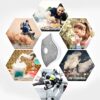 Dust mask with Filter,Sports Face Mask, 2 Filters and 2 Valves Included