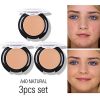 3 Pack Full Coverage Concealer Cream Makeup, Waterproof Matte