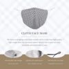Fashion Face Mask Reusable - Face Masks Washable with Filter