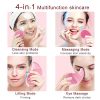 Sonic Facial Cleansing Brush, Electric Silicone Face Brush and Massager