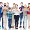 Multicolor Disposable Face Masks Colors Design Disposable Masks