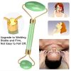 3 PCS Jade Roller for Face Gua Sha Massager Tool Set