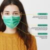 Multicolor Disposable Face Masks Colors Design Disposable Masks