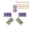 Disposable face Masks with Love Heart Print Design