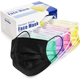 Multicolor Disposable Face Masks Colors Design Disposable Masks