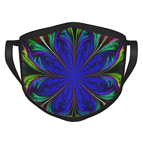 best & Christmas Mouth Protector Beautiful Fractal Flower face Masks