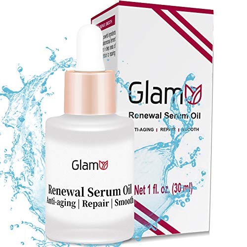 GlamU Serum for Face, Renewal Face Serum Oil, Anti Aging Facial Serum