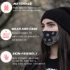 Face Cover Bandana, Soft Cotton Fabric Mask Half Face Protective