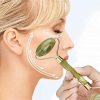 NOLLY Natural Jade Face Roller/Anti Aging Jade Stone Massager