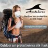 Achiou Neck Gaiter Face Mask Scarf Dust Sun Protection Cool