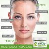 Matcha Green Tea Detox Face Mask – Antioxidant-Powered Skin Revival for Pores & Wrinkles