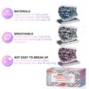 60 Pack Disposable Face Masks, Face Mask for Women
