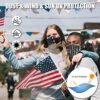 American Pride Meets Versatile Protection: The US Flag Face Bandana - 3 Pack