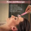 Jade Roller Face Massager 2 in 1 Vibrating Rose Quartz