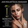 NOLLY Natural Jade Face Roller/Anti Aging Jade Stone Massager