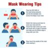 3-Ply Red Disposable Face Masks – Individually Wrapped for On-the-Go Comfort