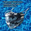 Camoflauge Cotton Face Mask | Camo Print Sports Paintball Mask