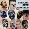 Mud Mask for Face and Body, Charcoal Mask with Glacial Clay