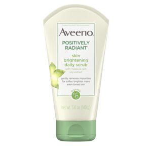 Aveeno Positively Radiant Skin Brightening Exfoliating Daily Facial Scrub