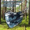 Camoflauge Cotton Face Mask | Camo Print Sports Paintball Mask