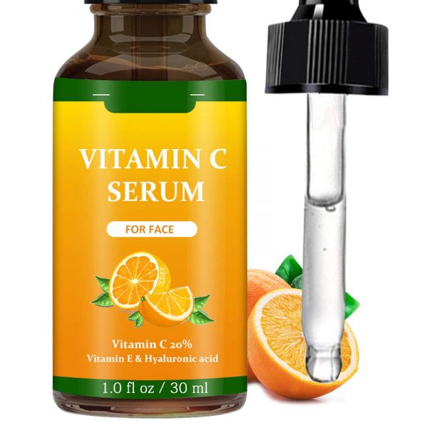 Vitamin C Serum, Vitamin C Serum for Face with Hyaluronic Acid