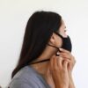 Adjustable Ear Loops Pack of 3 Soft Fabric Face Masks