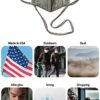 Adjustable Ear Loops Pack of 3 Soft Fabric Face Masks